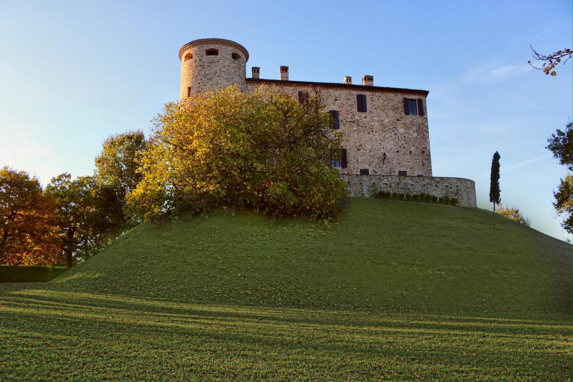 Castello Di Viano Villa Exteriör bild