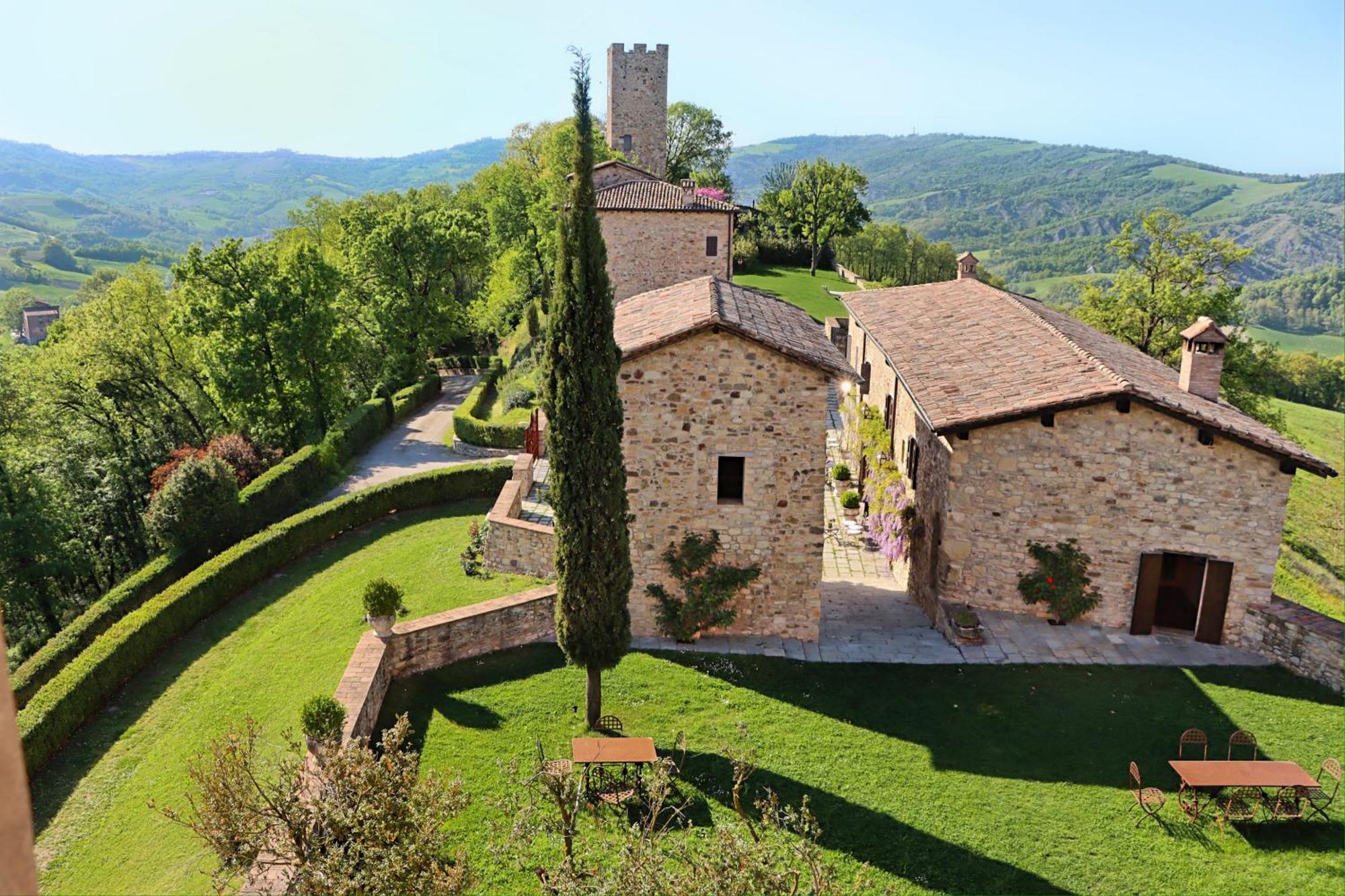 Castello Di Viano Villa Exteriör bild